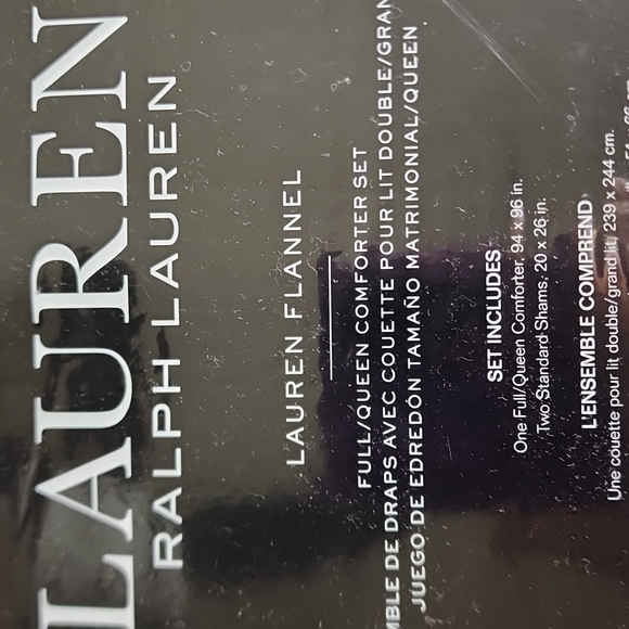 Ralph Lauren queen comforter set - Picture 5 of 9